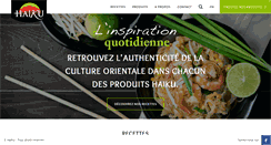 Desktop Screenshot of haikucuisine.com