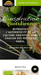 Mobile Screenshot of haikucuisine.com